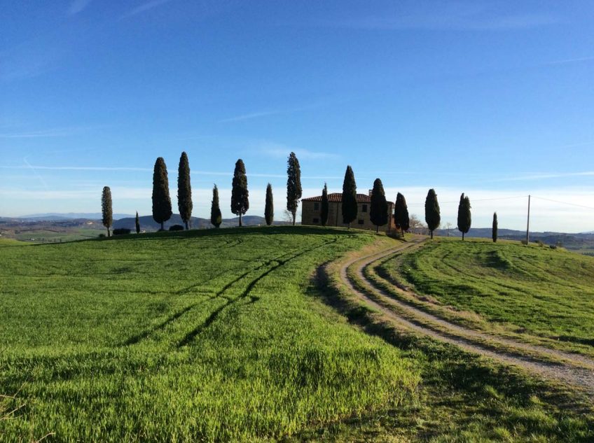 A piedi a San Gimignano